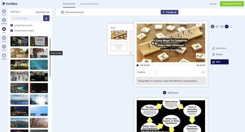 How to Create a Video Using InVideo